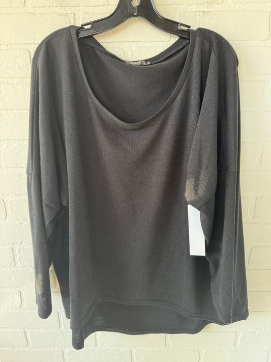 Top Long Sleeve By  UGET  In Black, Size: Xxl