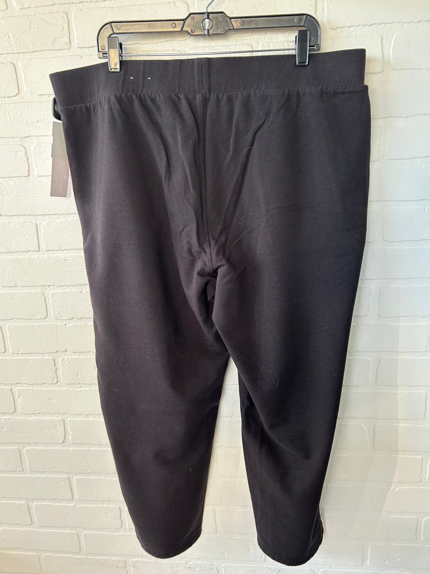 Athletic Pants By Talbots In Black, Size: 20