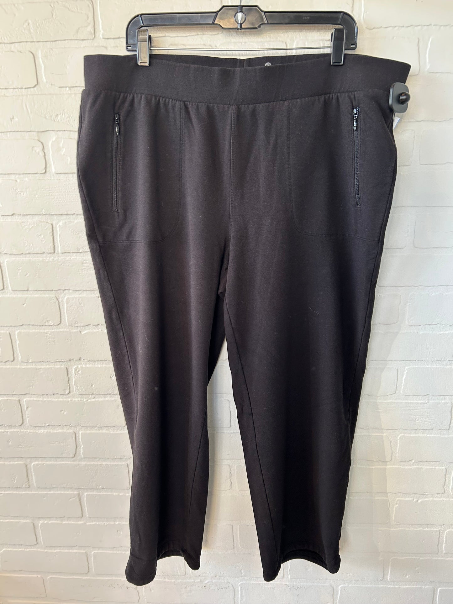 Athletic Pants By Talbots In Black, Size: 20