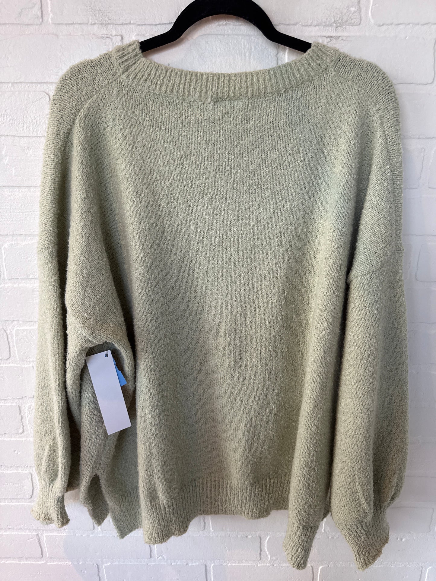 Sweater By ARULA In Green, Size: 1x