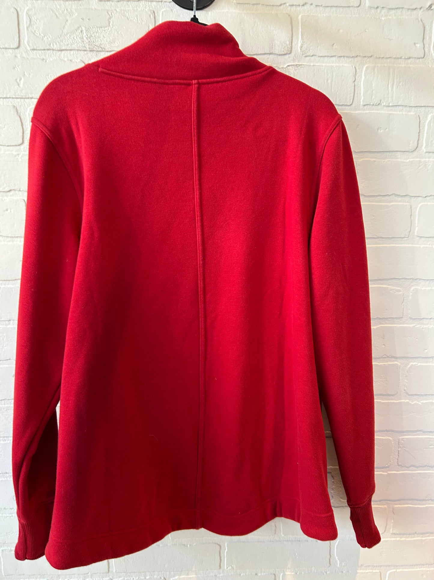 Athletic Sweatshirt Collar By Athleta In Red, Size: L