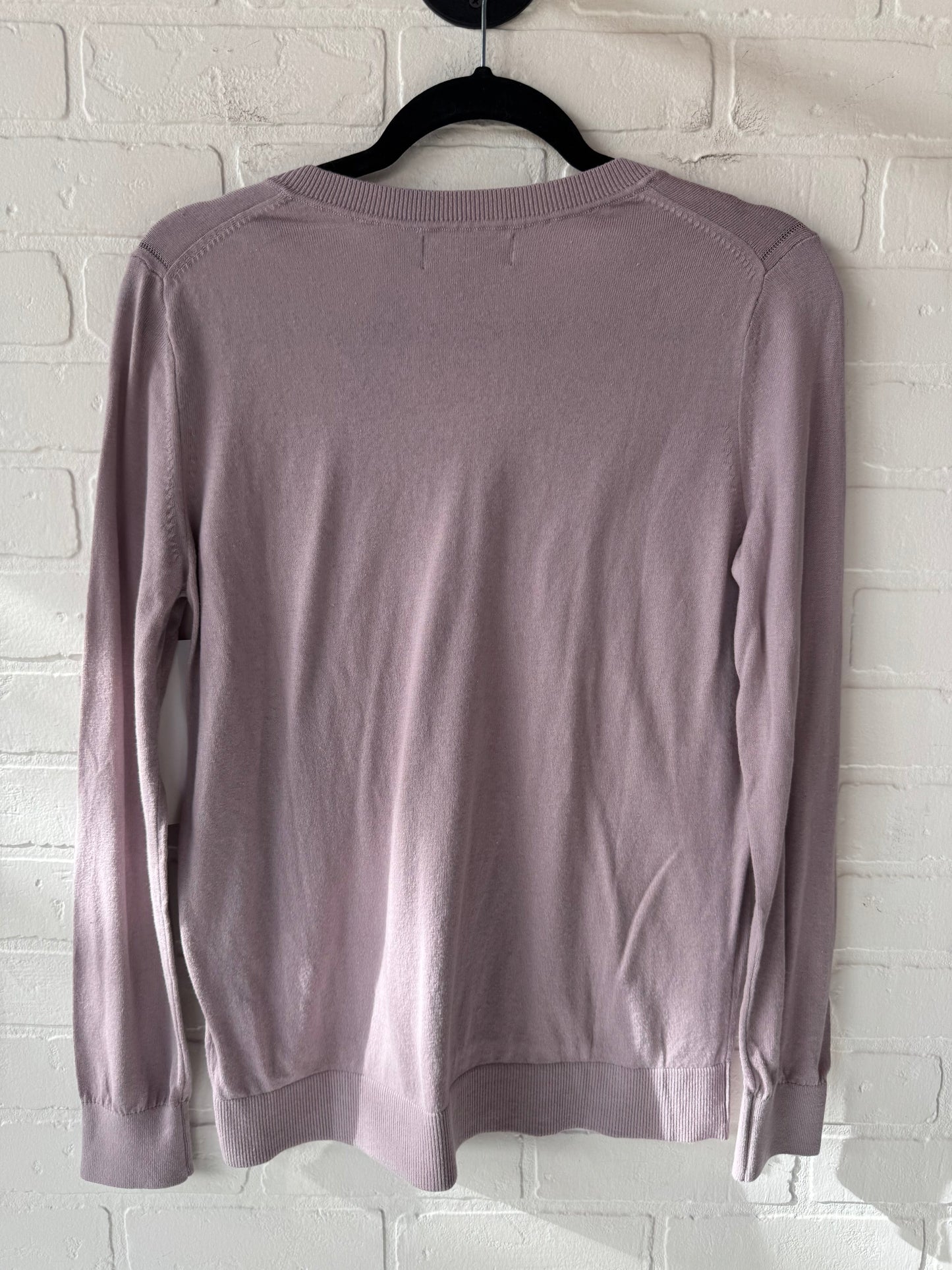 Sweater By Banana Republic In Purple, Size: L