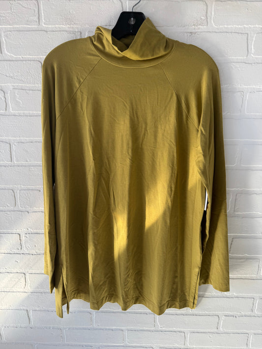 Top Long Sleeve By J. Jill In Green, Size: S