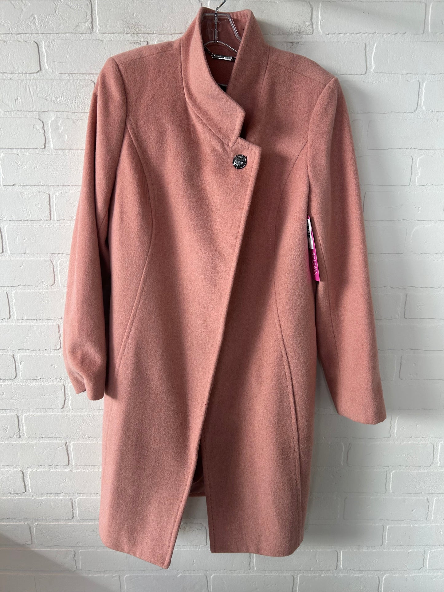 Coat Peacoat By White House Black Market In Pink, Size: M