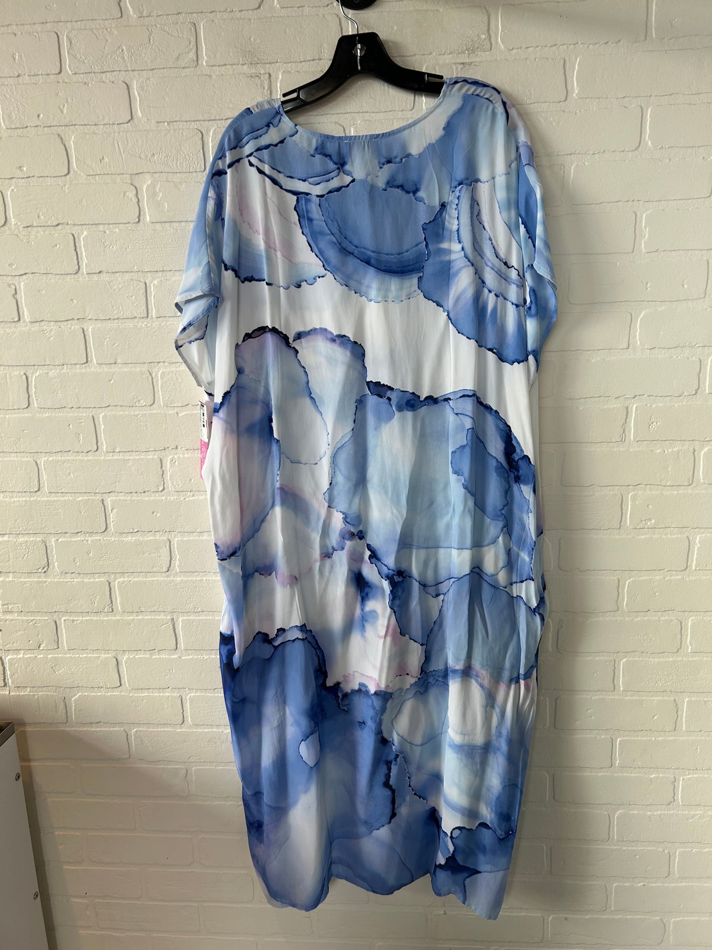 Swimwear Cover-up By Tommy Bahama In Blue & White, Size: S