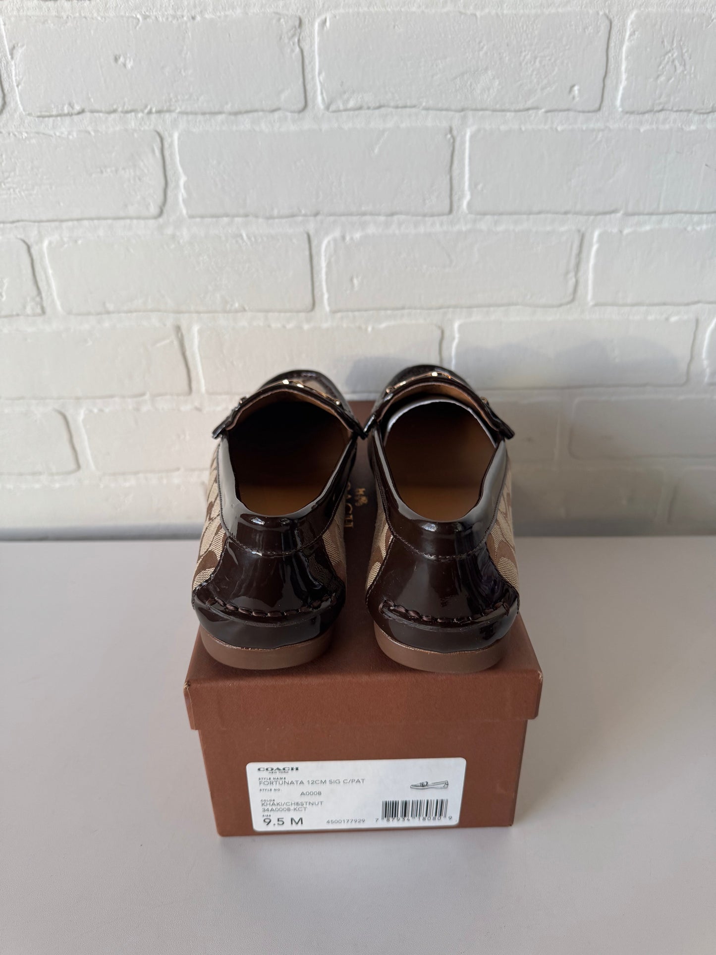 Shoes Designer By Coach In Brown, Size: 9.5