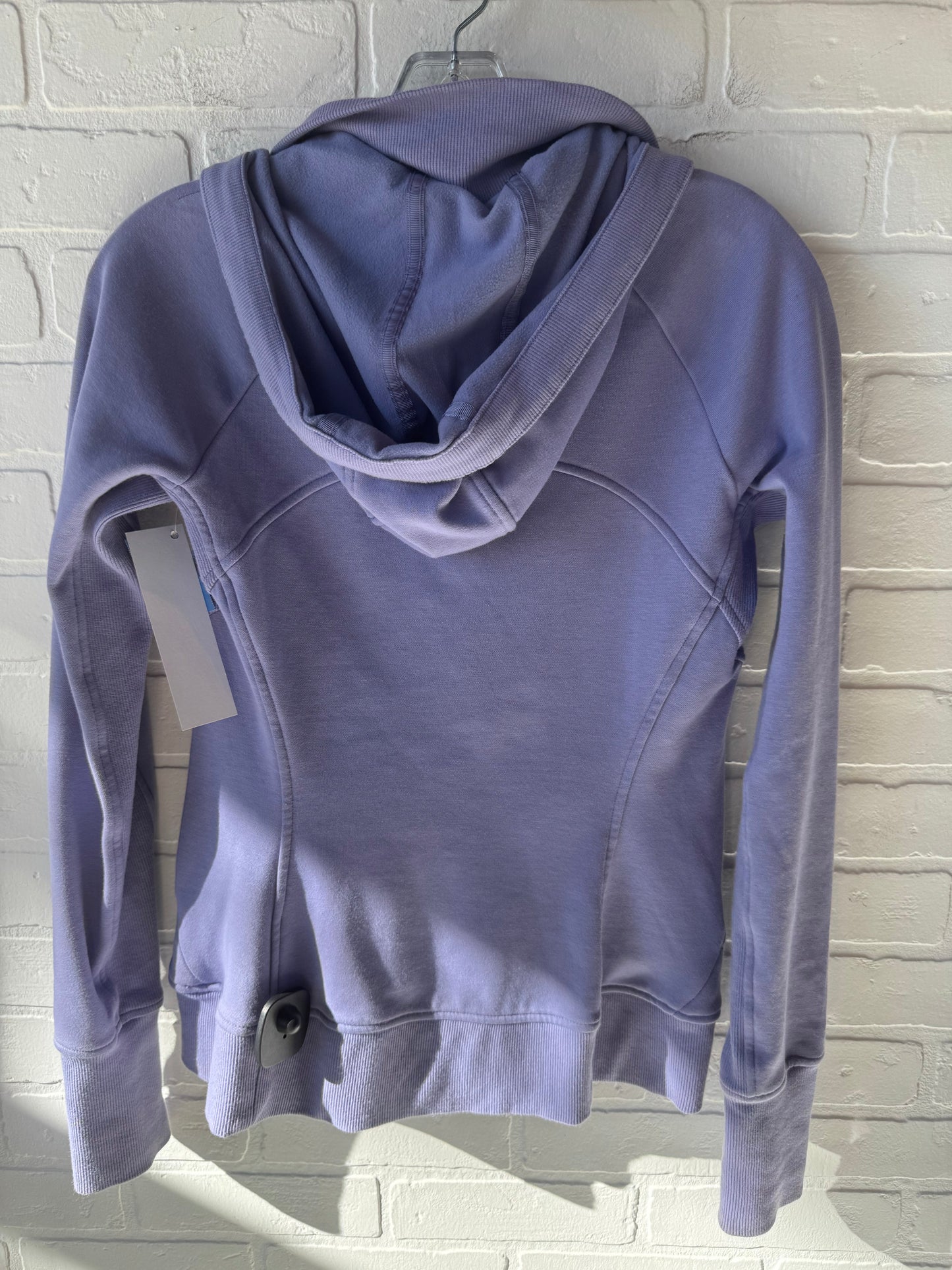 Sweatshirt Hoodie By Athleta In Purple, Size: Xs