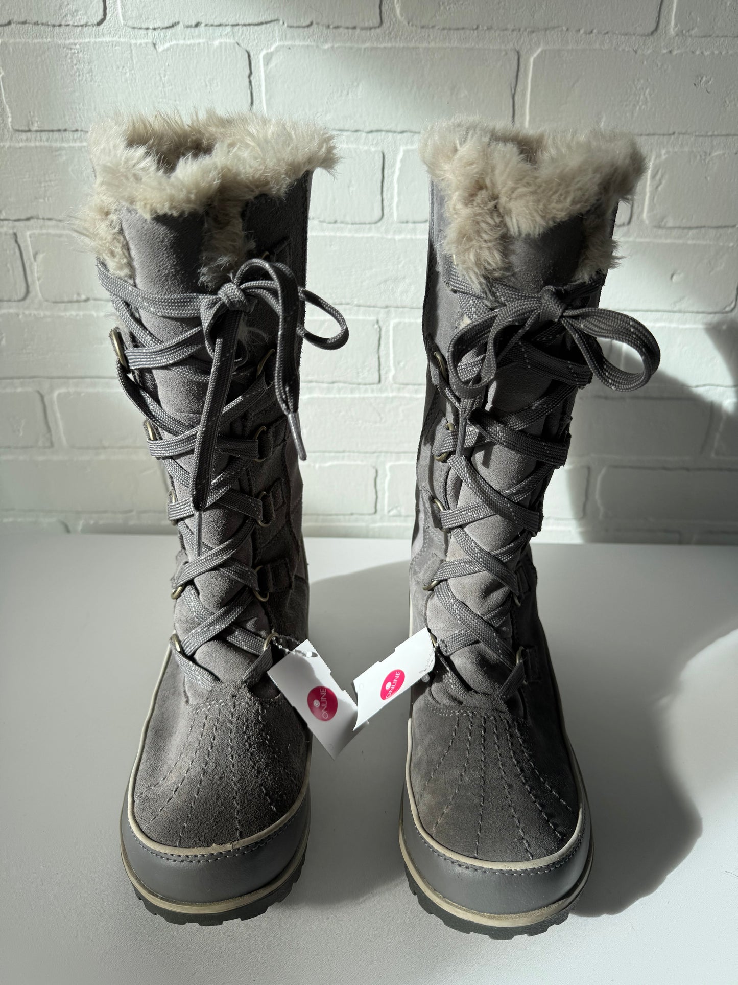 Boots Snow By Sorel In Grey, Size: 10