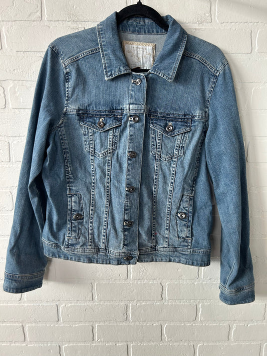 Jacket Denim By Sonoma In Blue Denim, Size: M