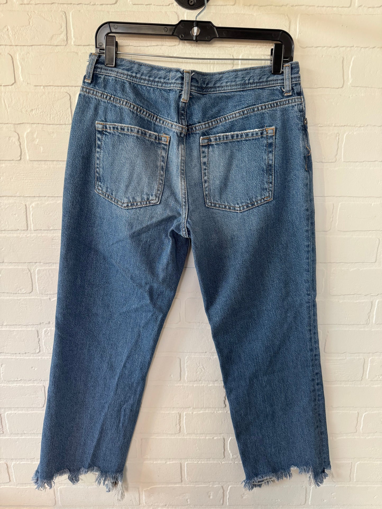 Jeans Straight By We The Free In Blue Denim, Size: 6