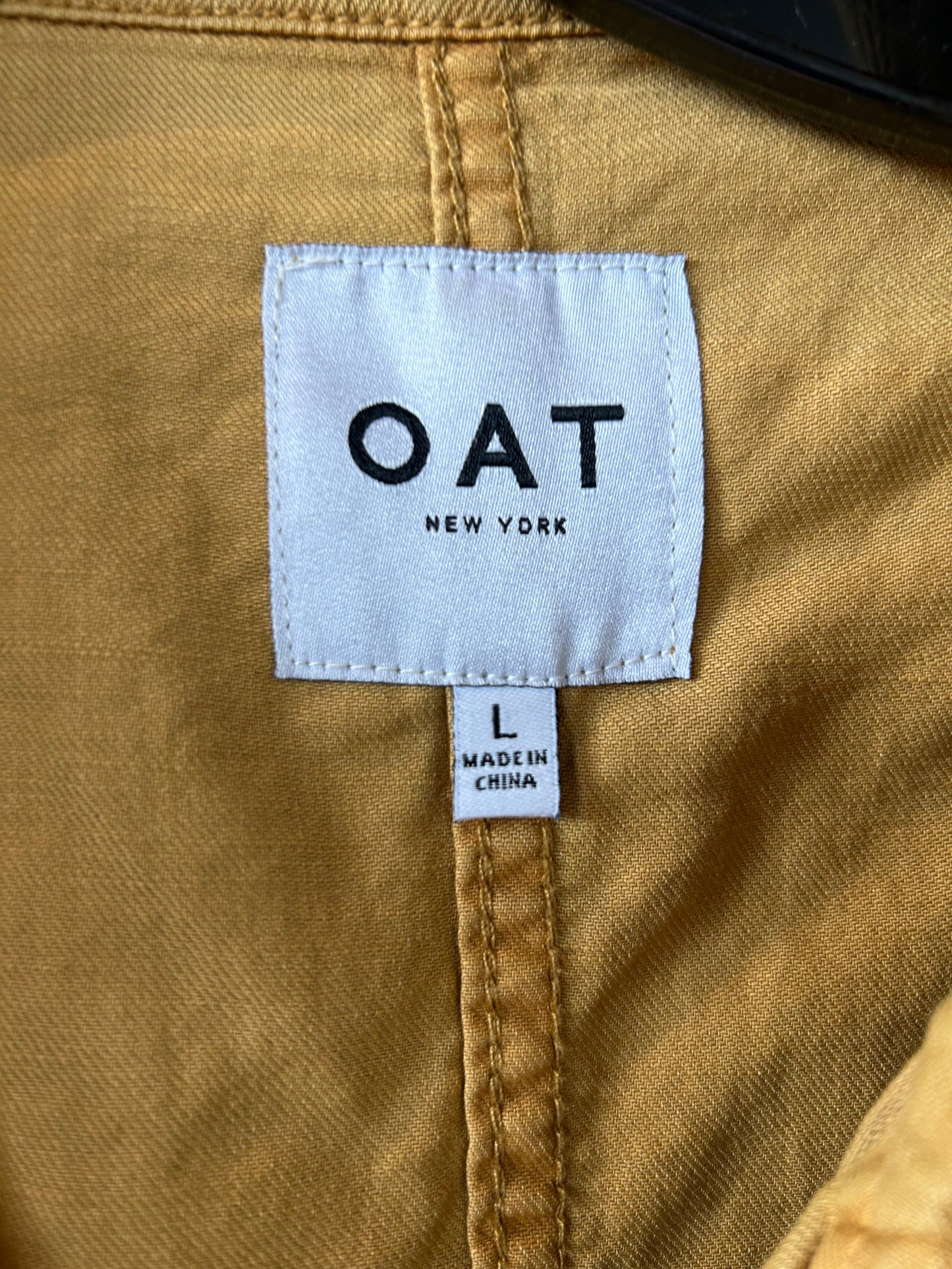 Jacket Other By oat In Yellow, Size: L