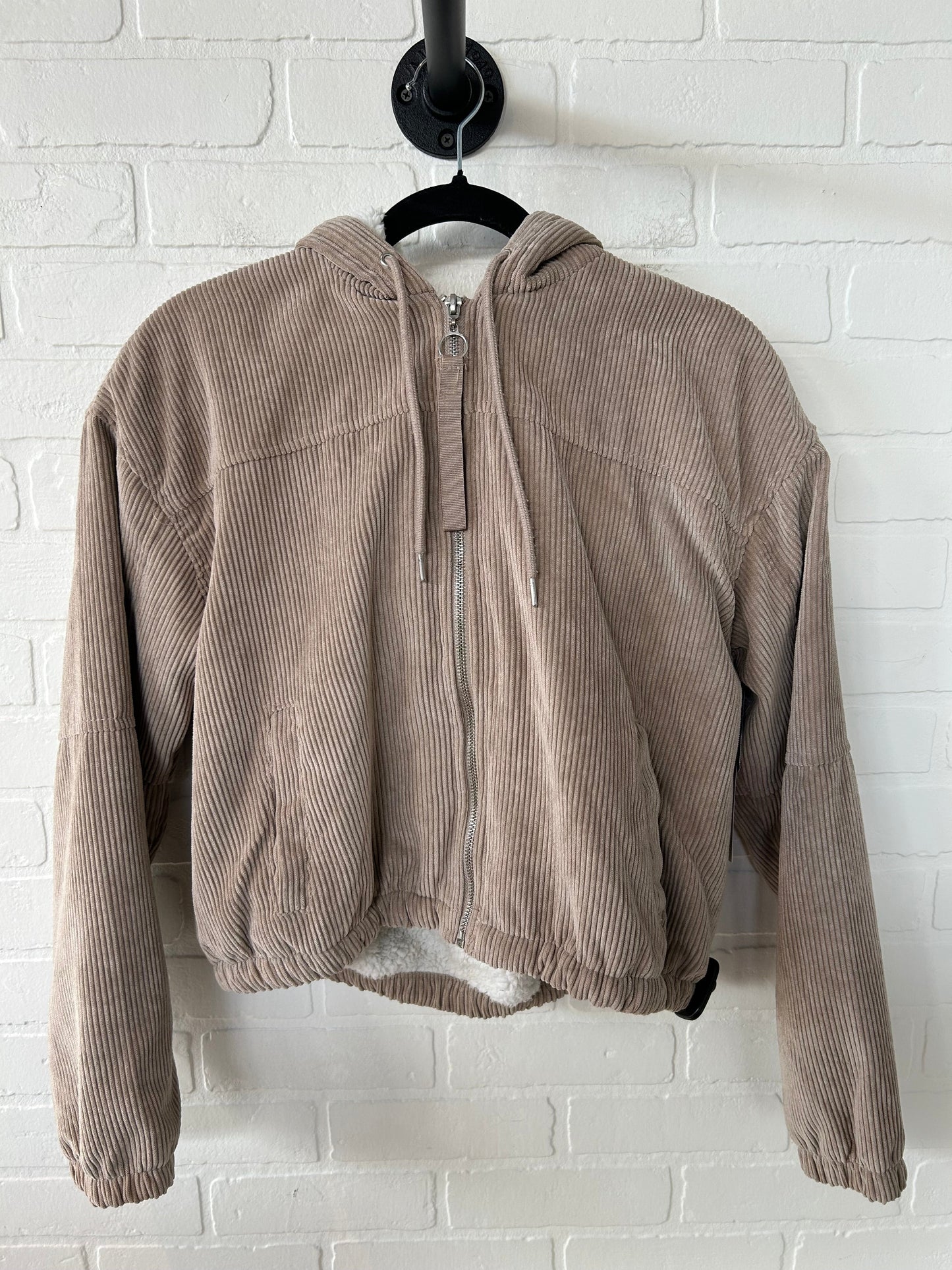 Jacket Other By Ashley In Tan & White, Size: L