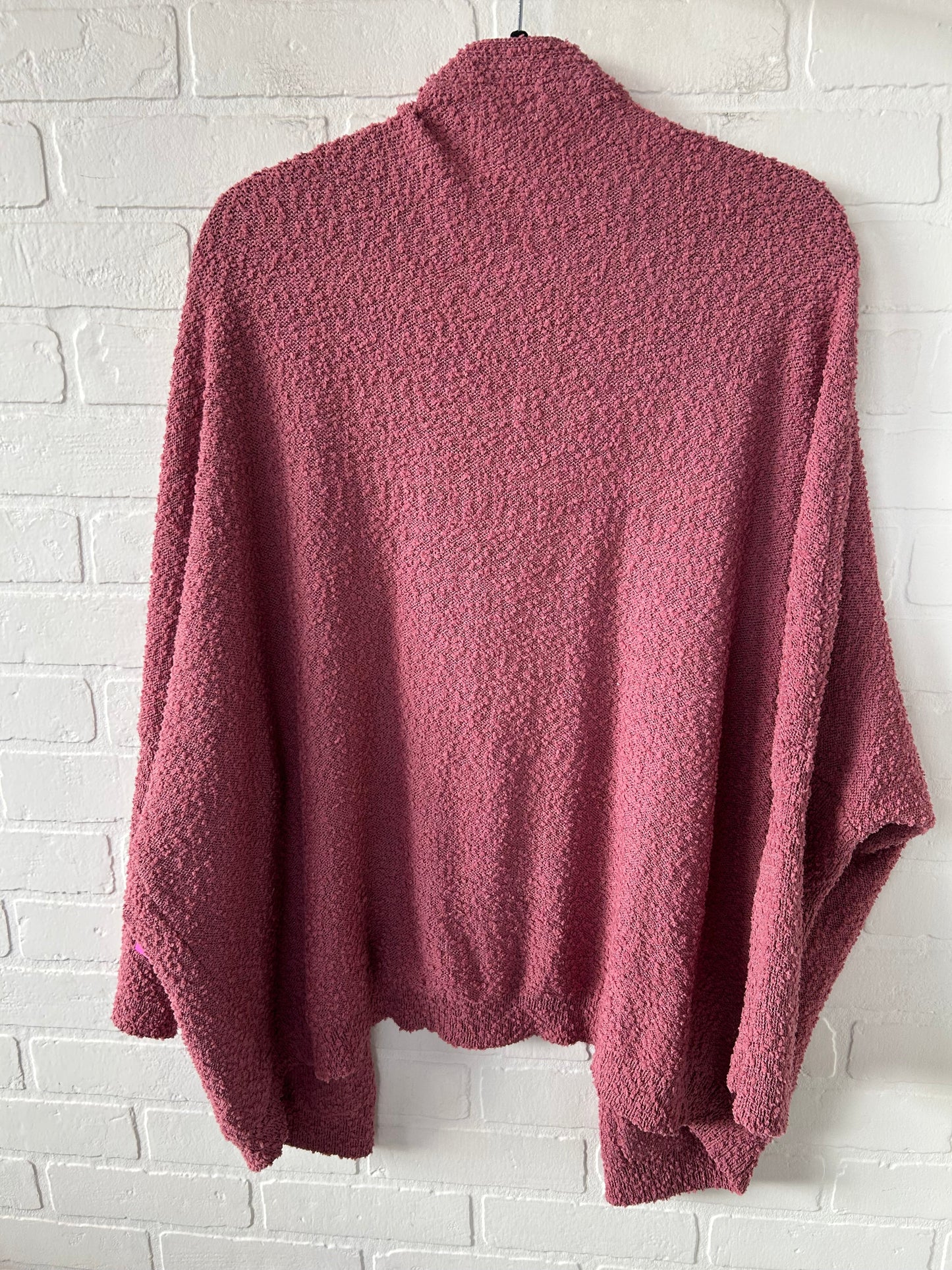 Sweater Cardigan By Debut In Pink, Size: M