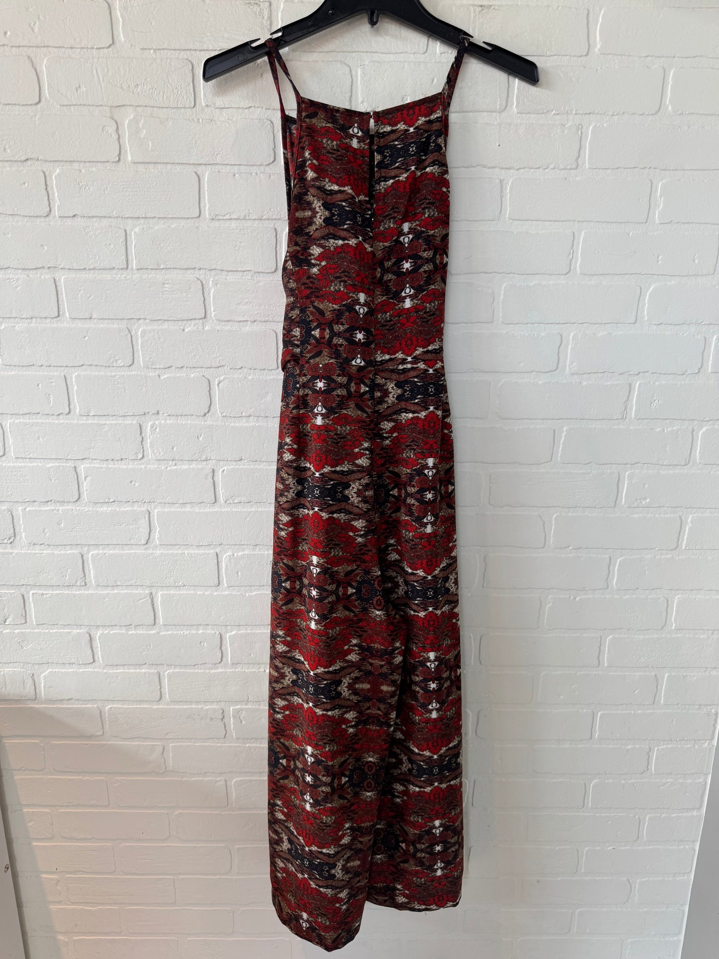 Jumpsuit By Greylin In Brown & Red, Size: M