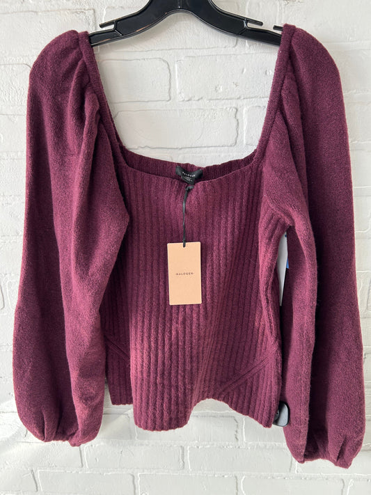 Sweater By Halogen In Red, Size: M