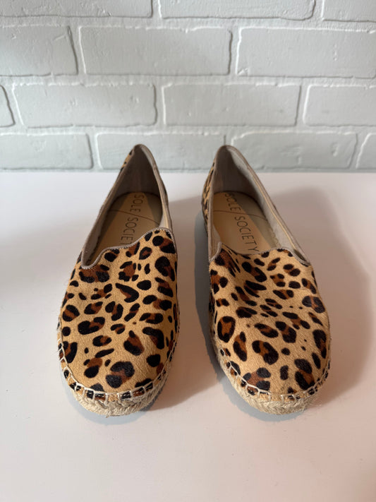 Shoes Flats By Sole Society In Animal Print, Size: 8