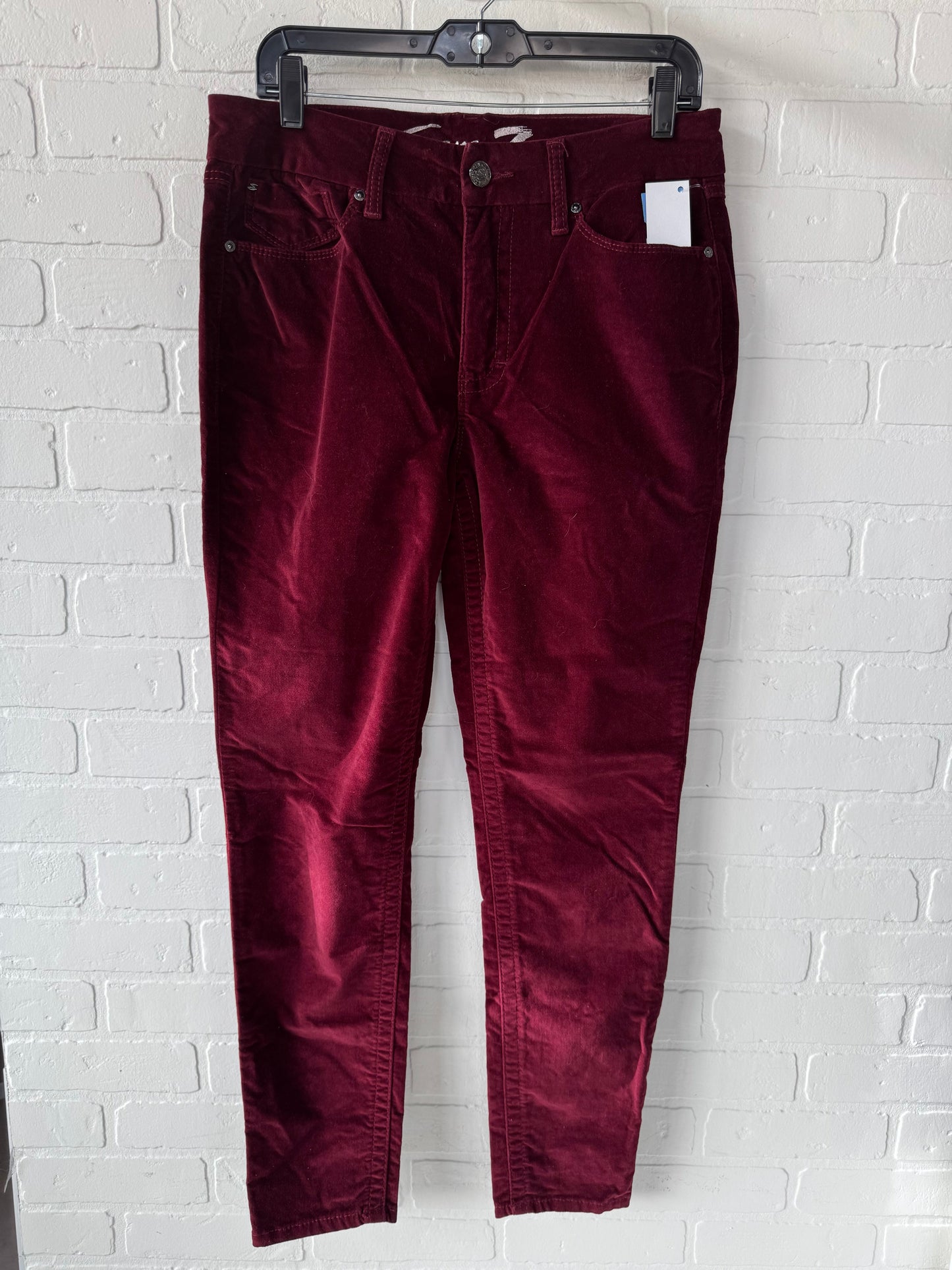 Pants Corduroy By Seven 7 In Red, Size: 10