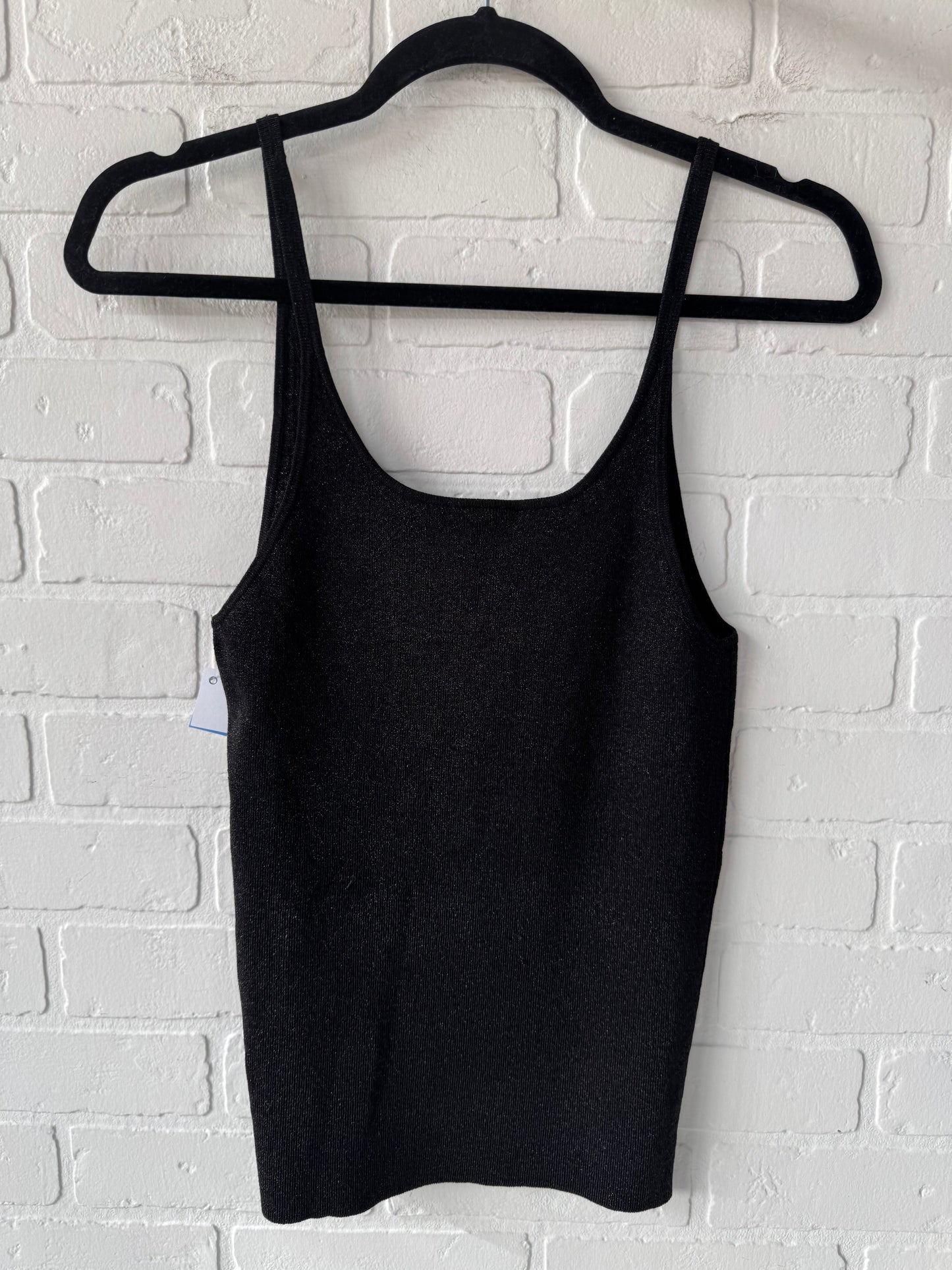 Top Sleeveless By Gap In Black, Size: M