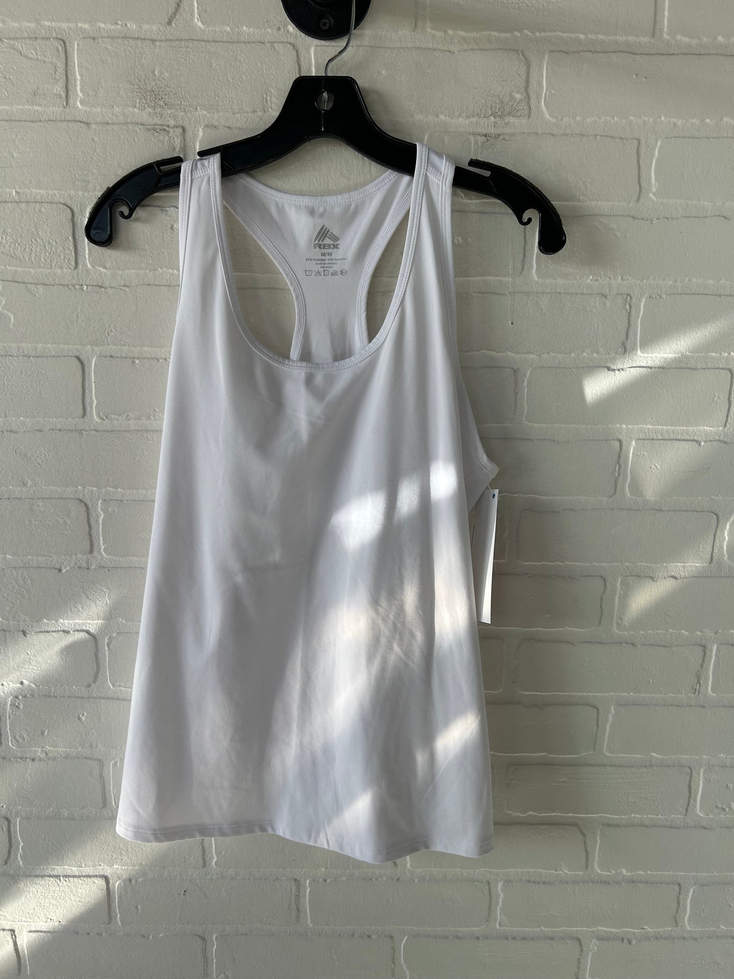 Athletic Tank Top By Rbx In White, Size: M