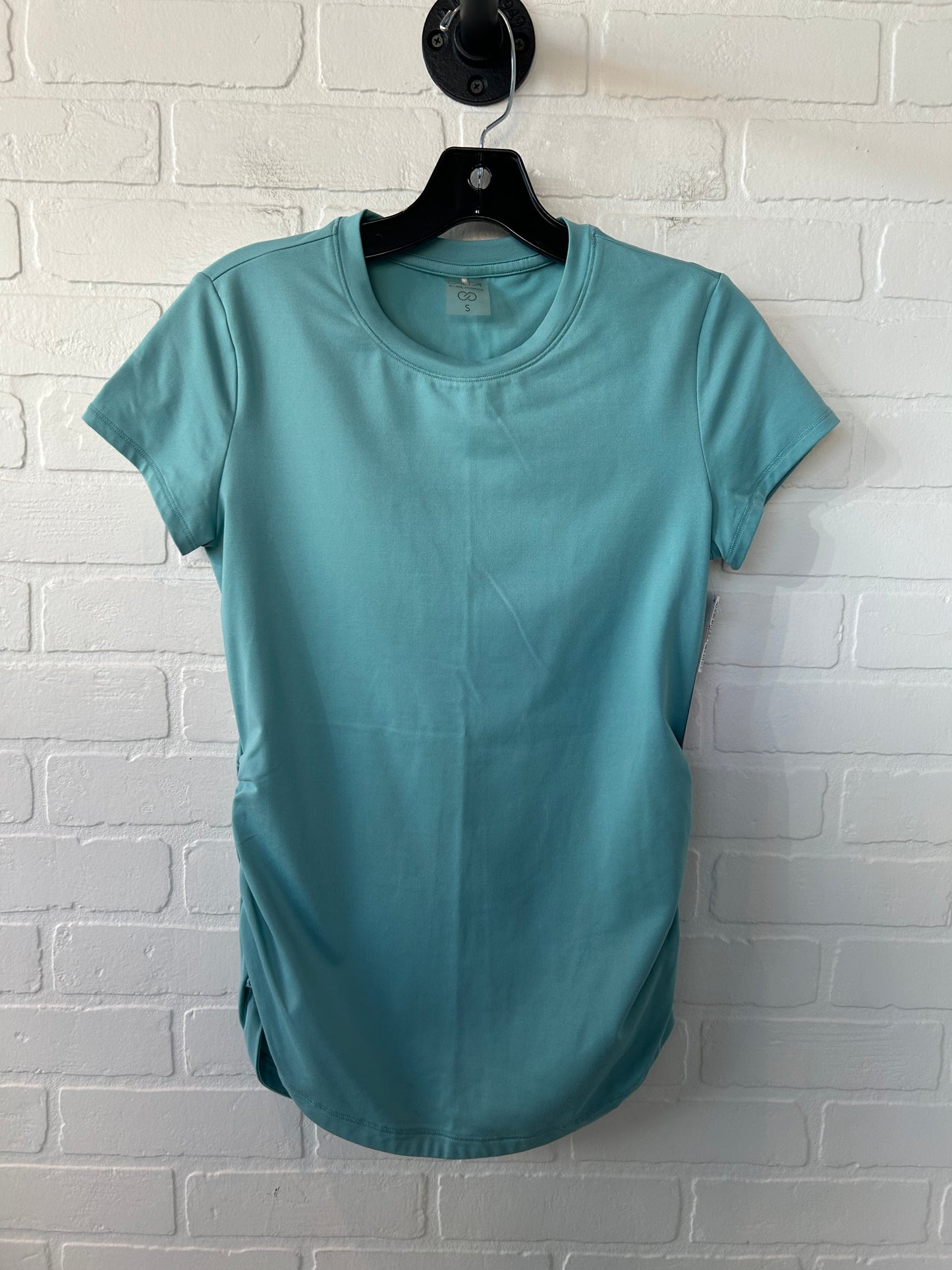 Athletic Top Short Sleeve By Calia In Blue, Size: S