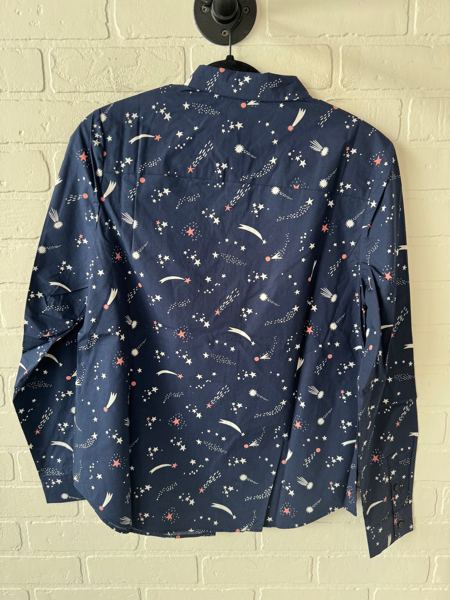 Top Long Sleeve By Boden In Blue, Size: M