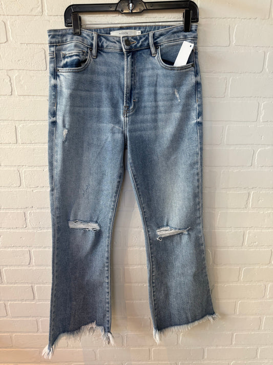 Jeans Straight By Clothes Mentor In Blue Denim, Size: 10