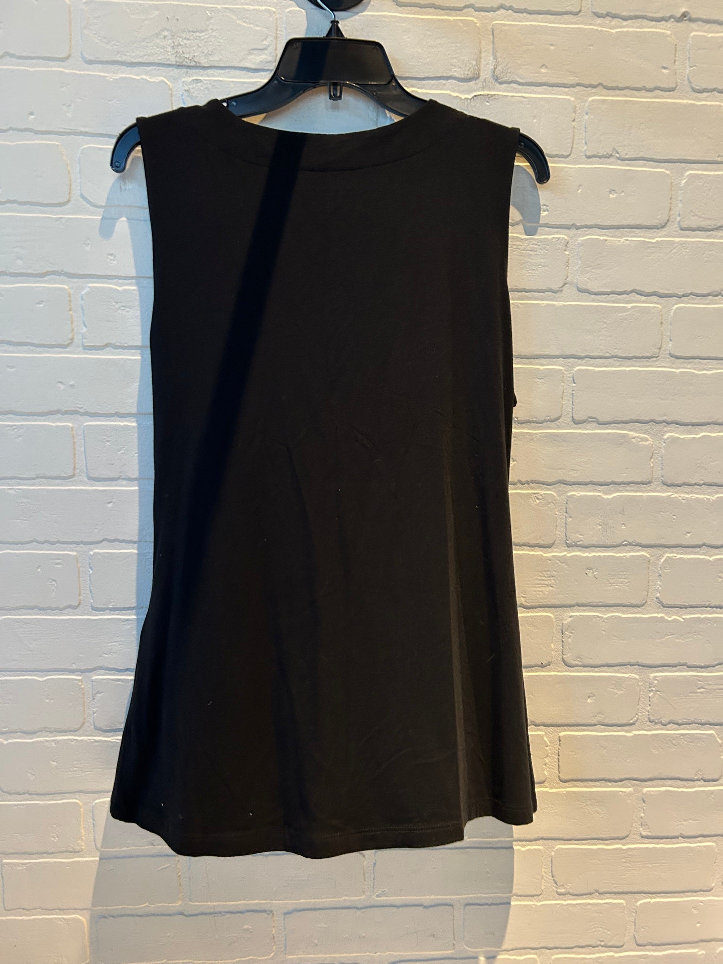 Top Sleeveless By Soft Surroundings In Black, Size: Xl