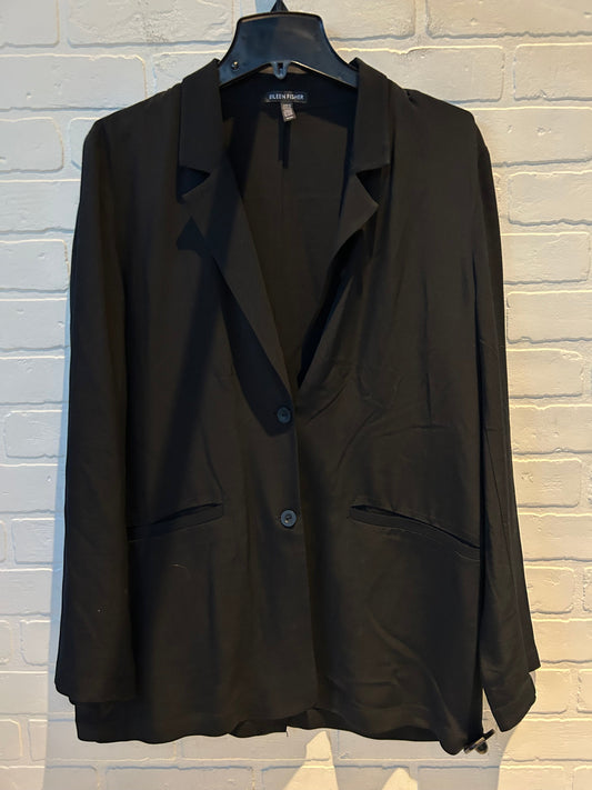 Blazer By Eileen Fisher In Black, Size: M