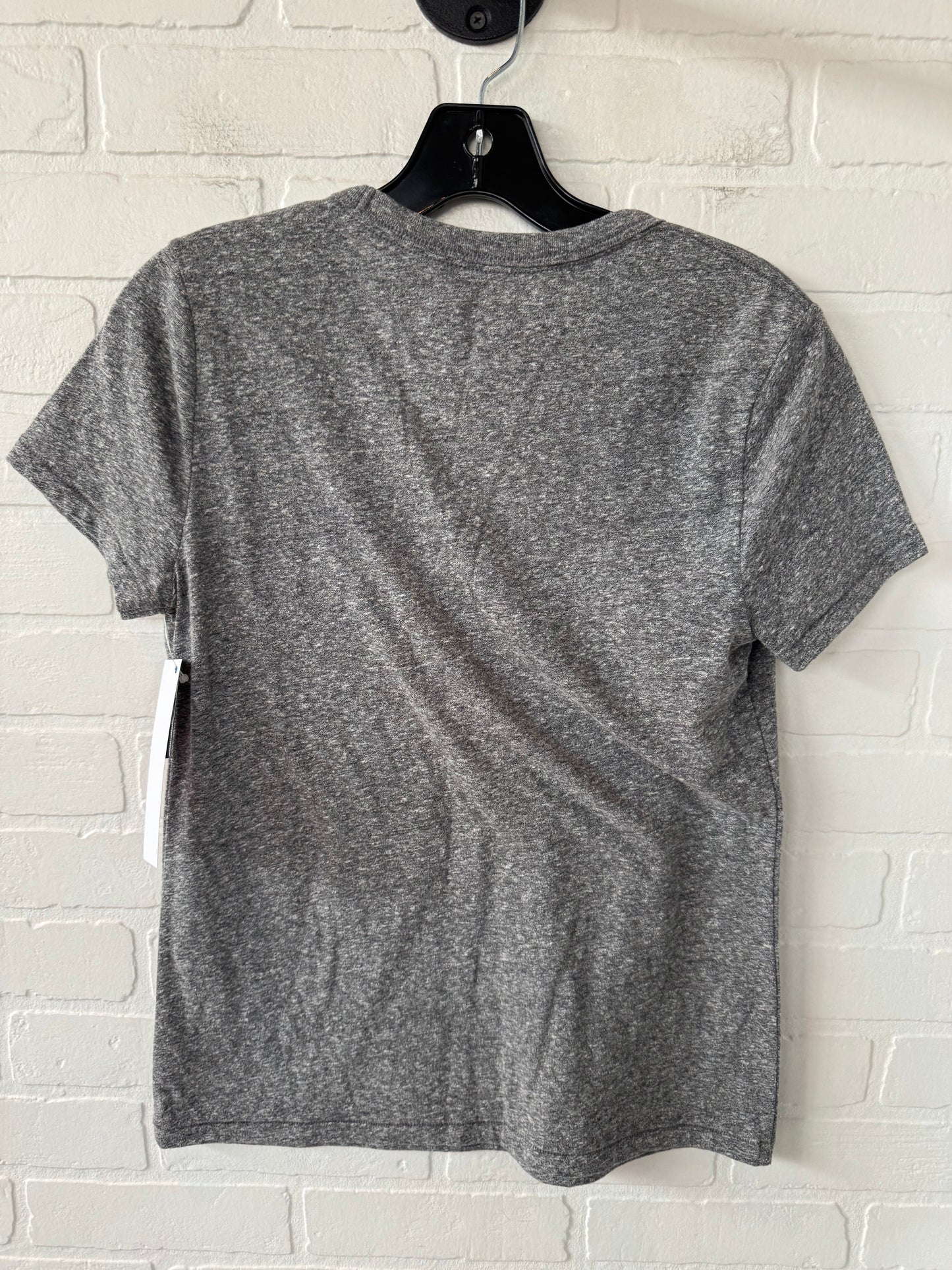 Top Short Sleeve Basic By Universal Thread In Grey, Size: Xs