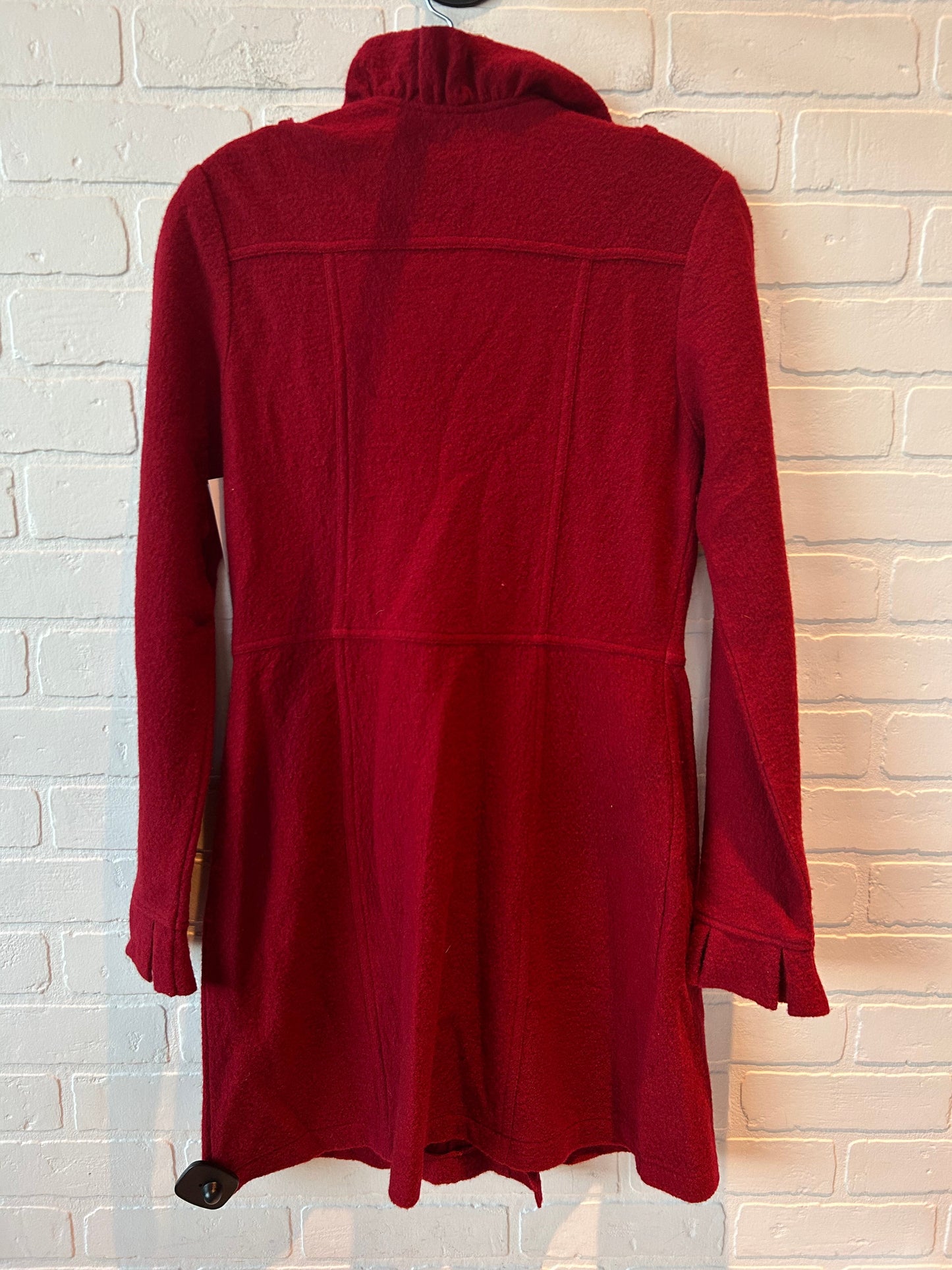 Coat Peacoat By Etcetra In Red, Size: S