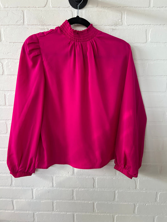 Top Long Sleeve By Melloday In Pink, Size: L