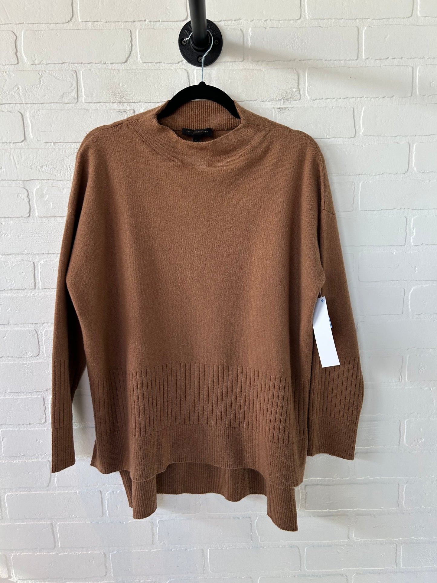 Sweater By Donna Karan In Tan, Size: M