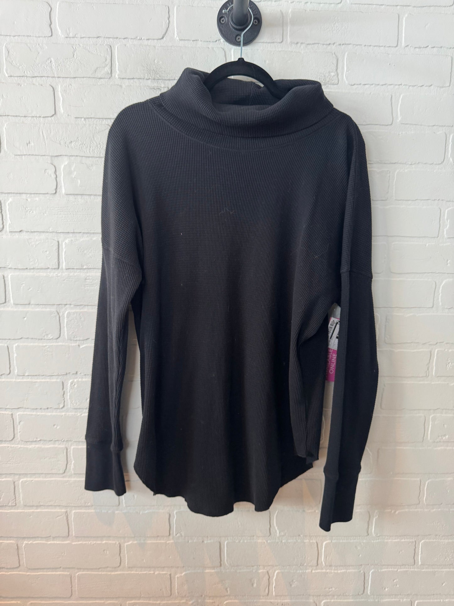 Top Long Sleeve Basic By Babaton In Black, Size: L