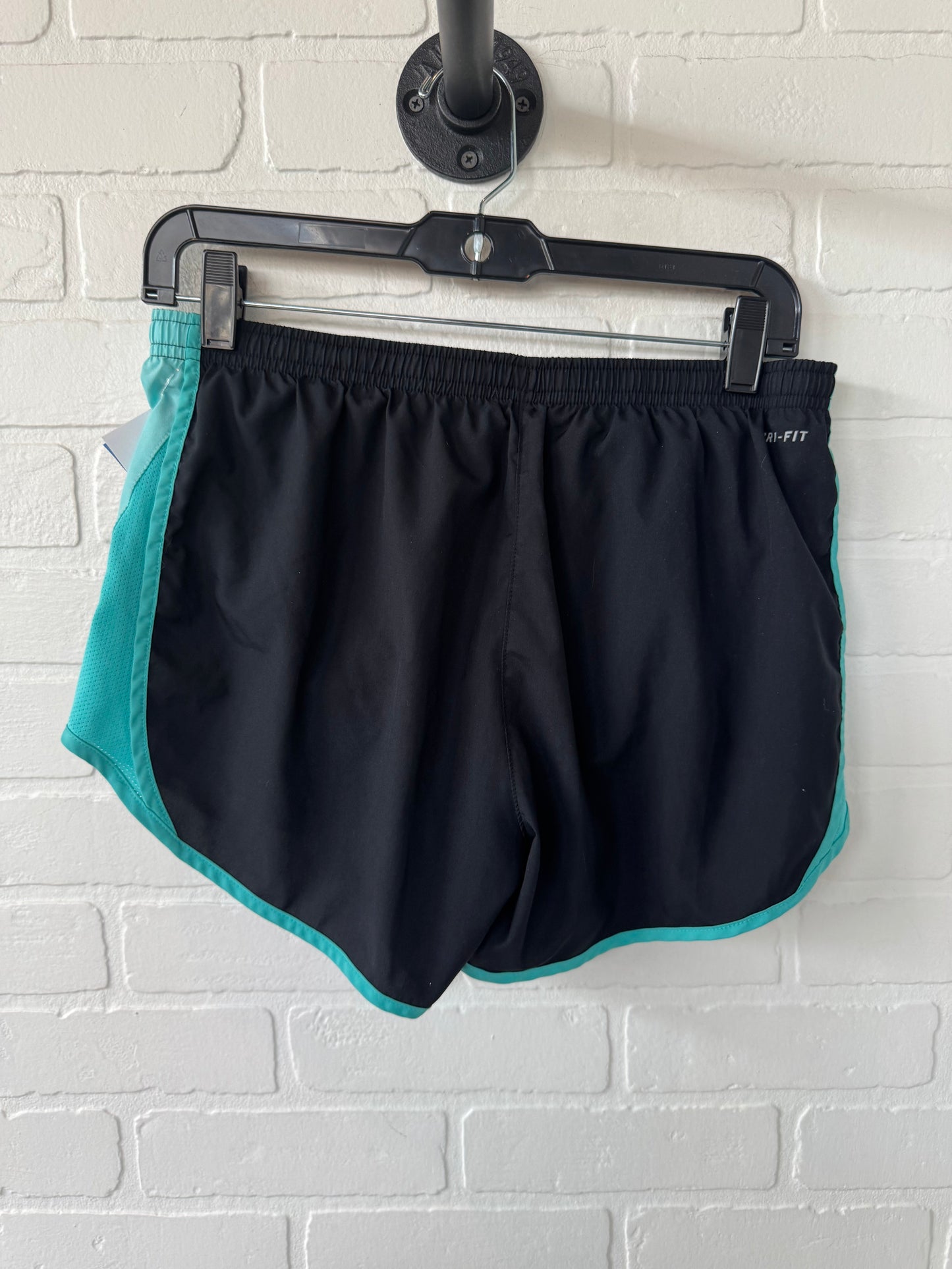 Athletic Shorts By Nike In Black & Blue, Size: 8