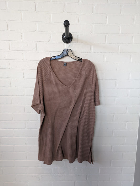 Top Short Sleeve Basic By Shein  Size: 3x
