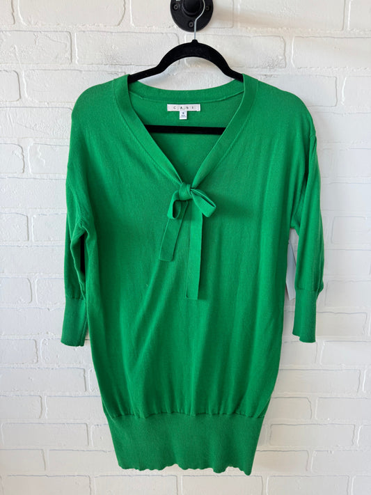 Sweater By Cabi In Green, Size: S