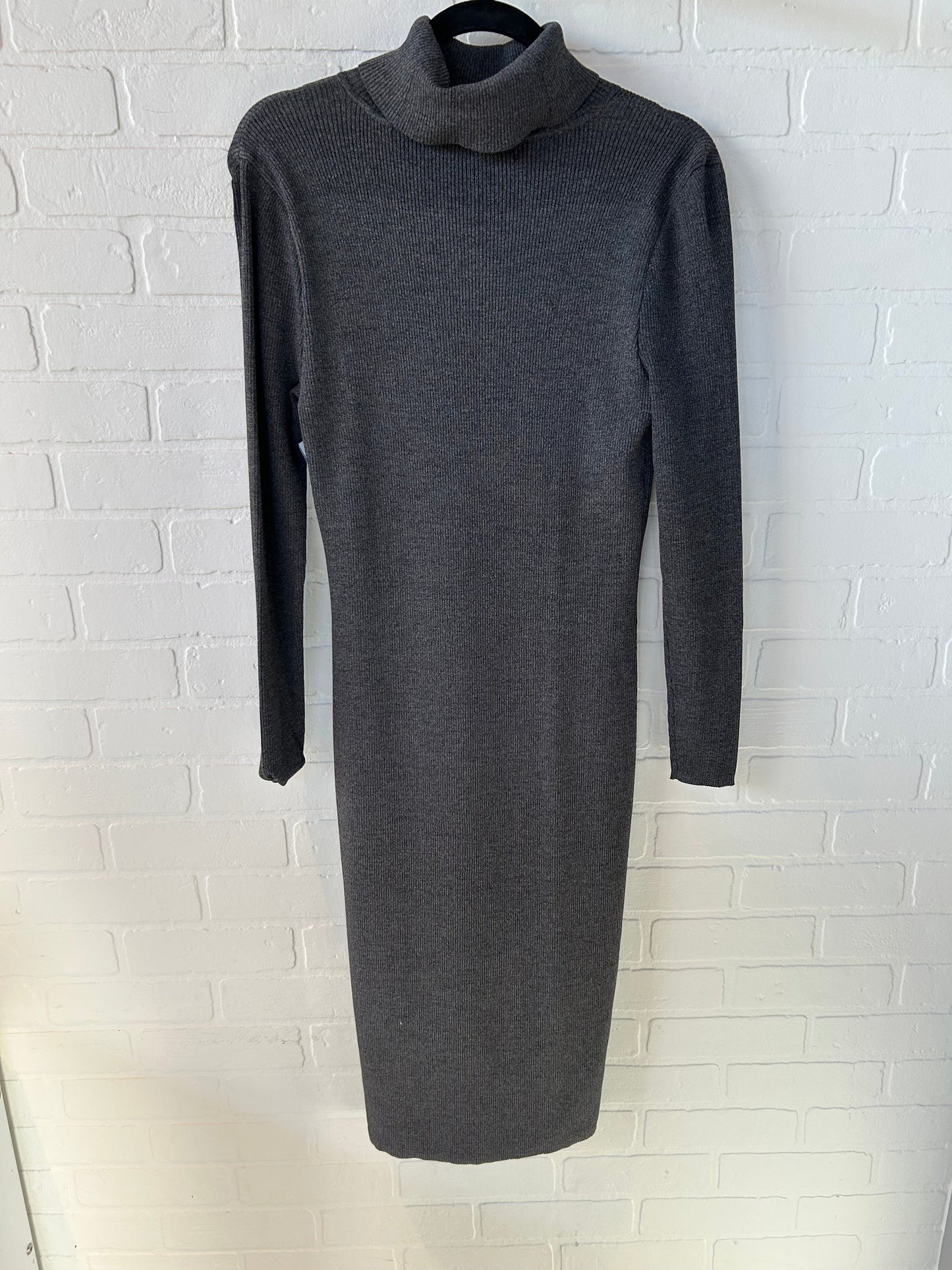 Dress Casual Midi By Antonio Melani In Grey, Size: M