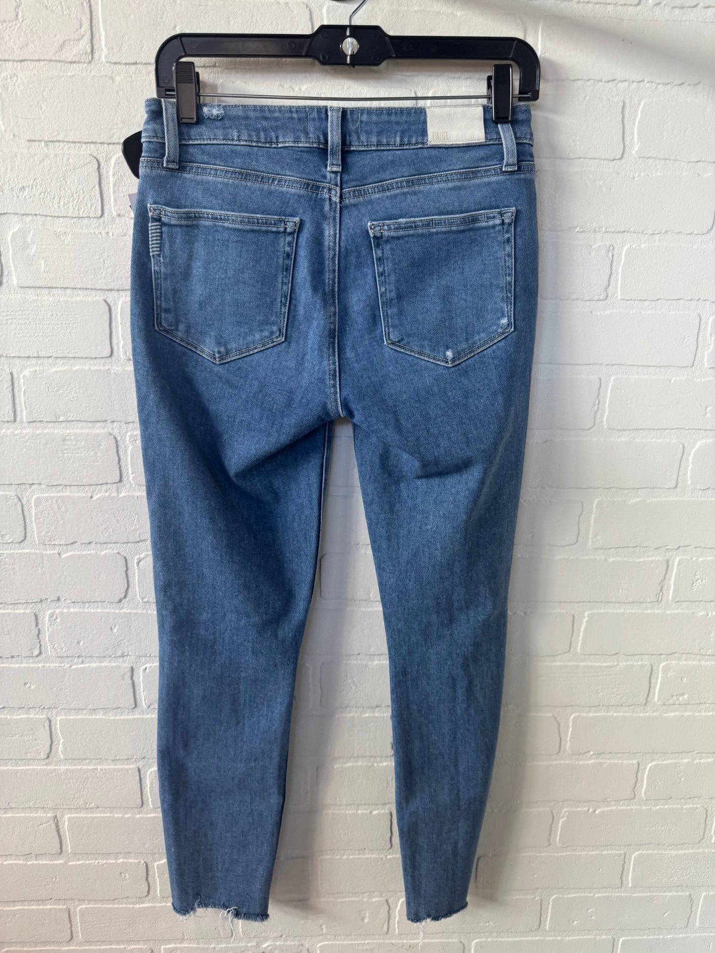 Jeans Skinny By Paige In Blue Denim, Size: 6