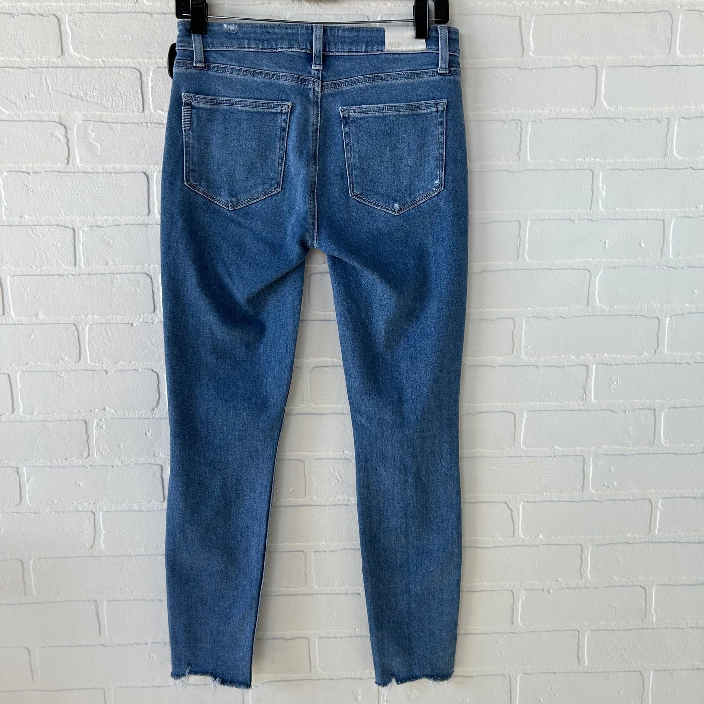 Jeans Skinny By Paige In Blue Denim, Size: 6