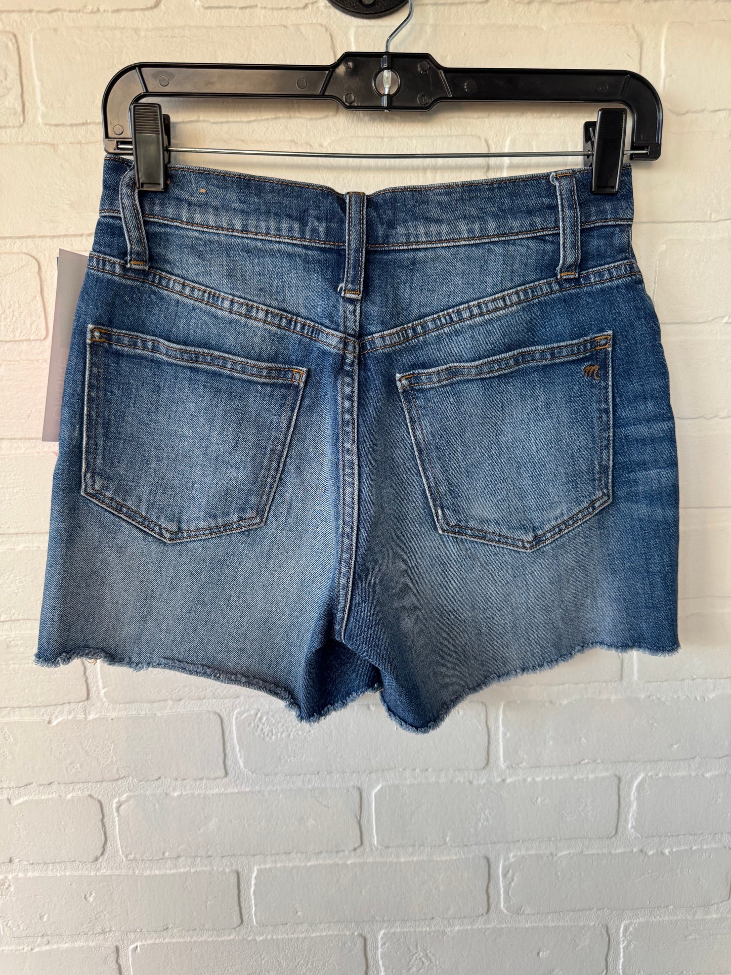 Shorts By Madewell In Blue Denim, Size: 0