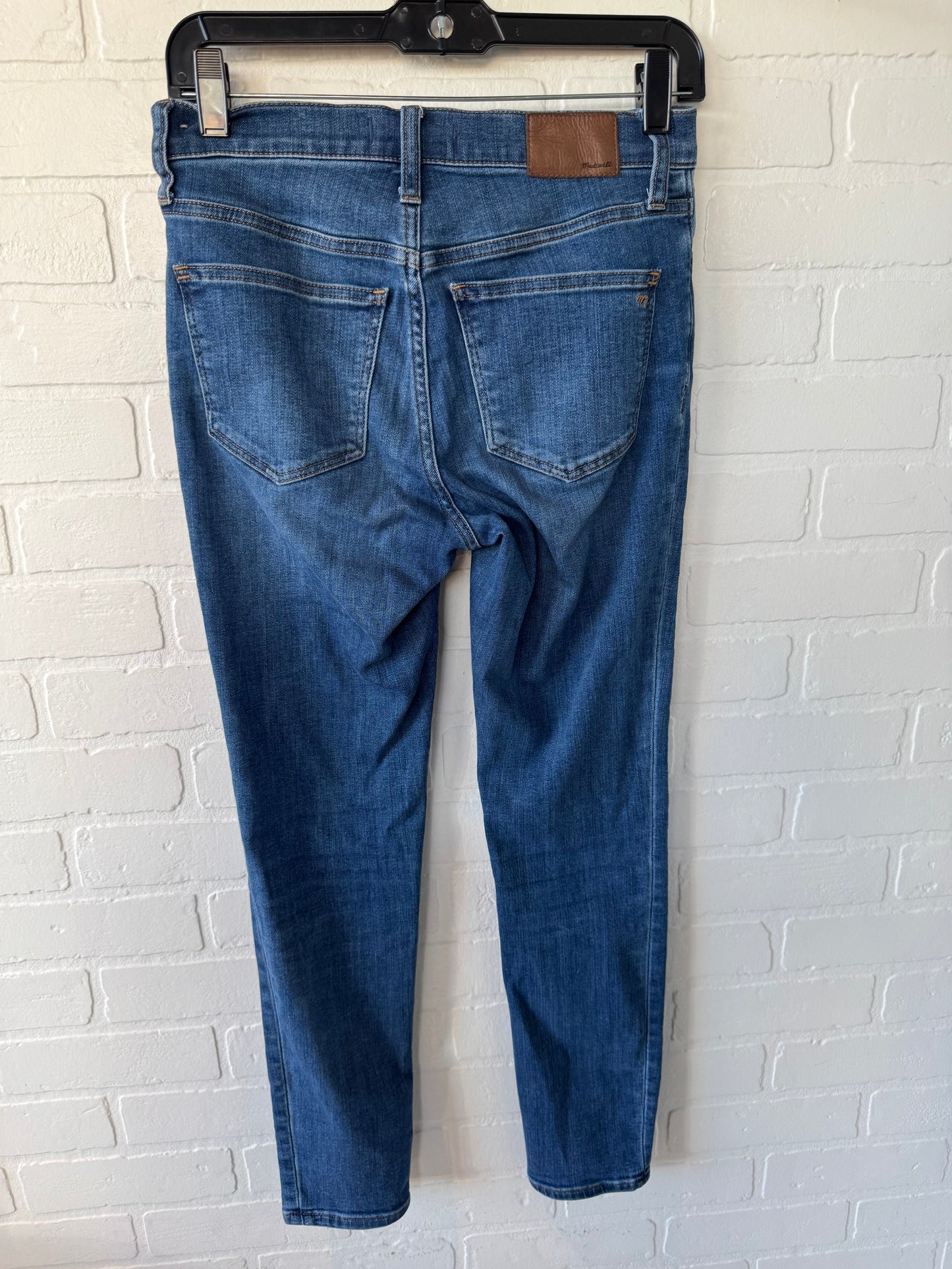 Jeans Skinny By Madewell In Blue Denim, Size: 2