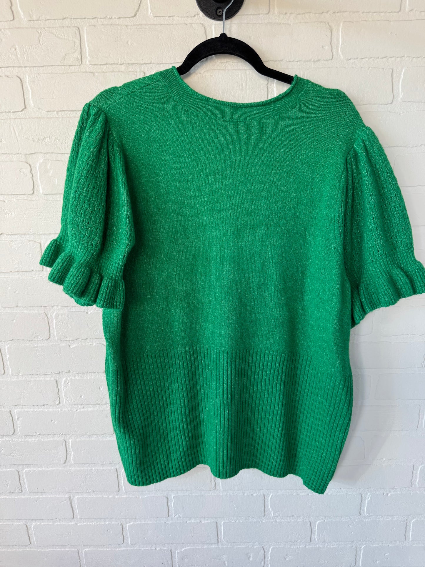 Sweater Short Sleeve By Torrid In Green, Size: 3x