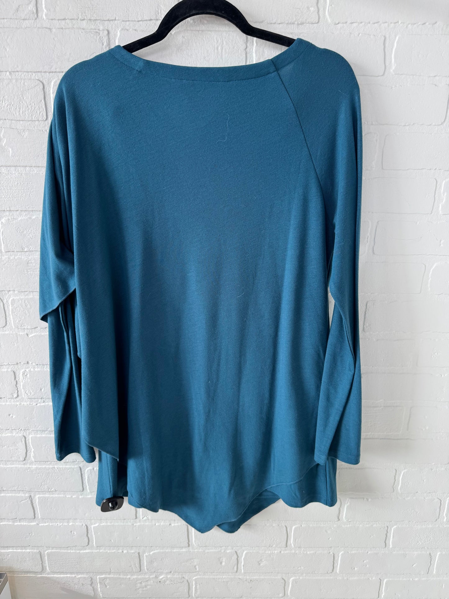 Tunic Long Sleeve By Soft Surroundings In Blue, Size: M