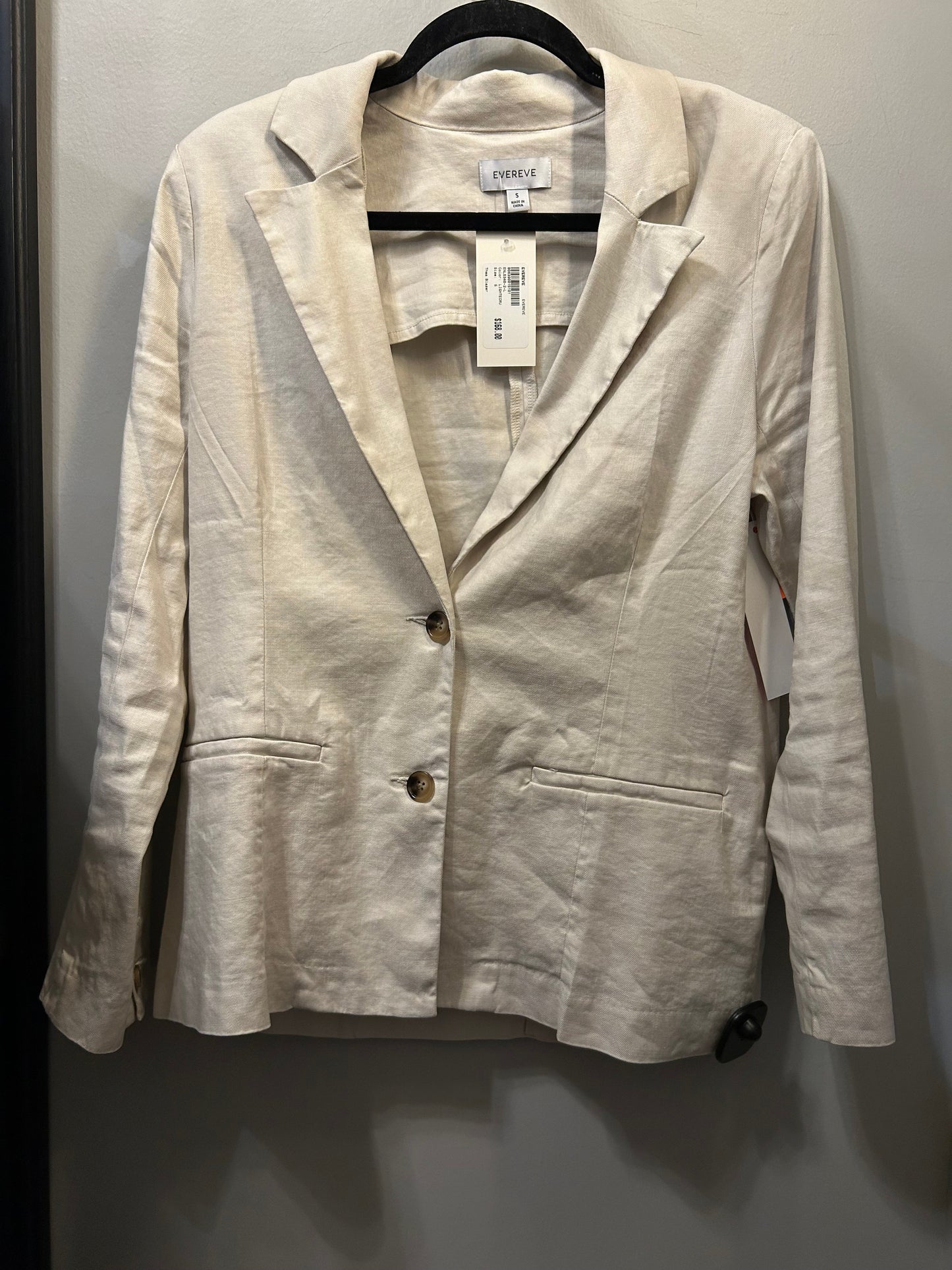 Blazer By Evereve In Tan, Size: S