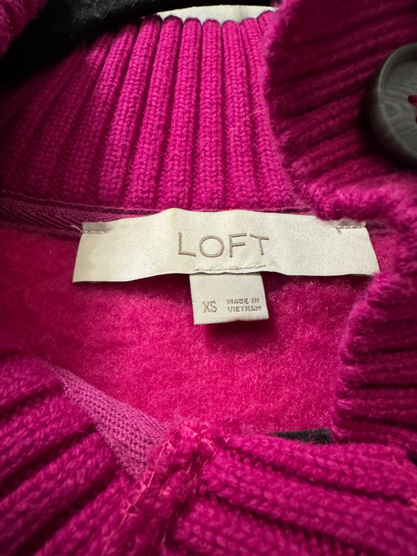 Sweater By Loft In Pink, Size: Xs