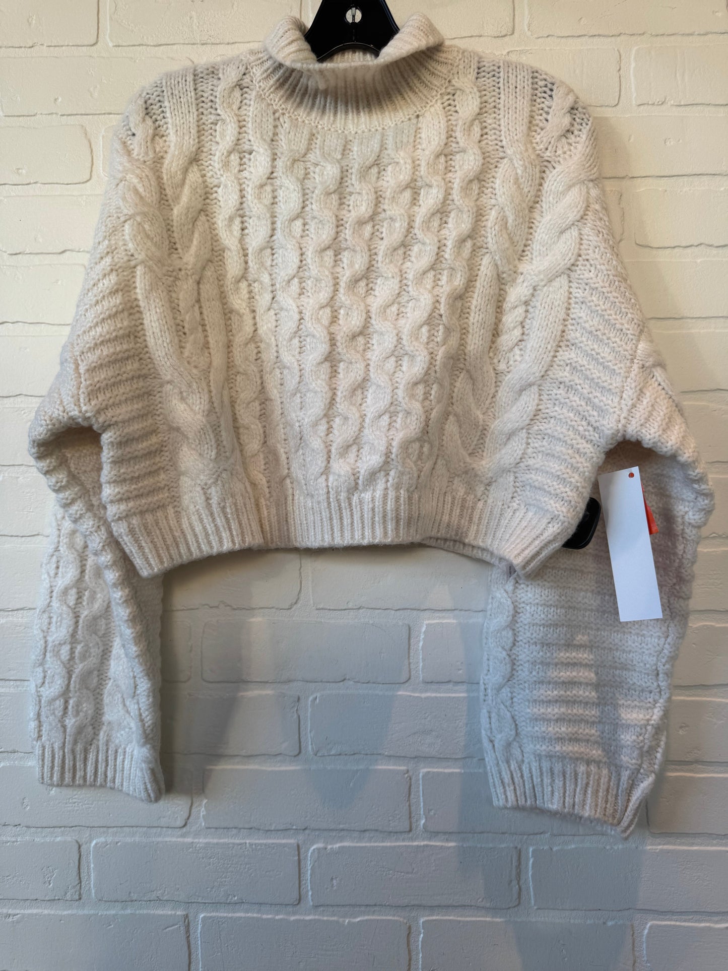 Sweater By Top Shop In Cream, Size: Xs