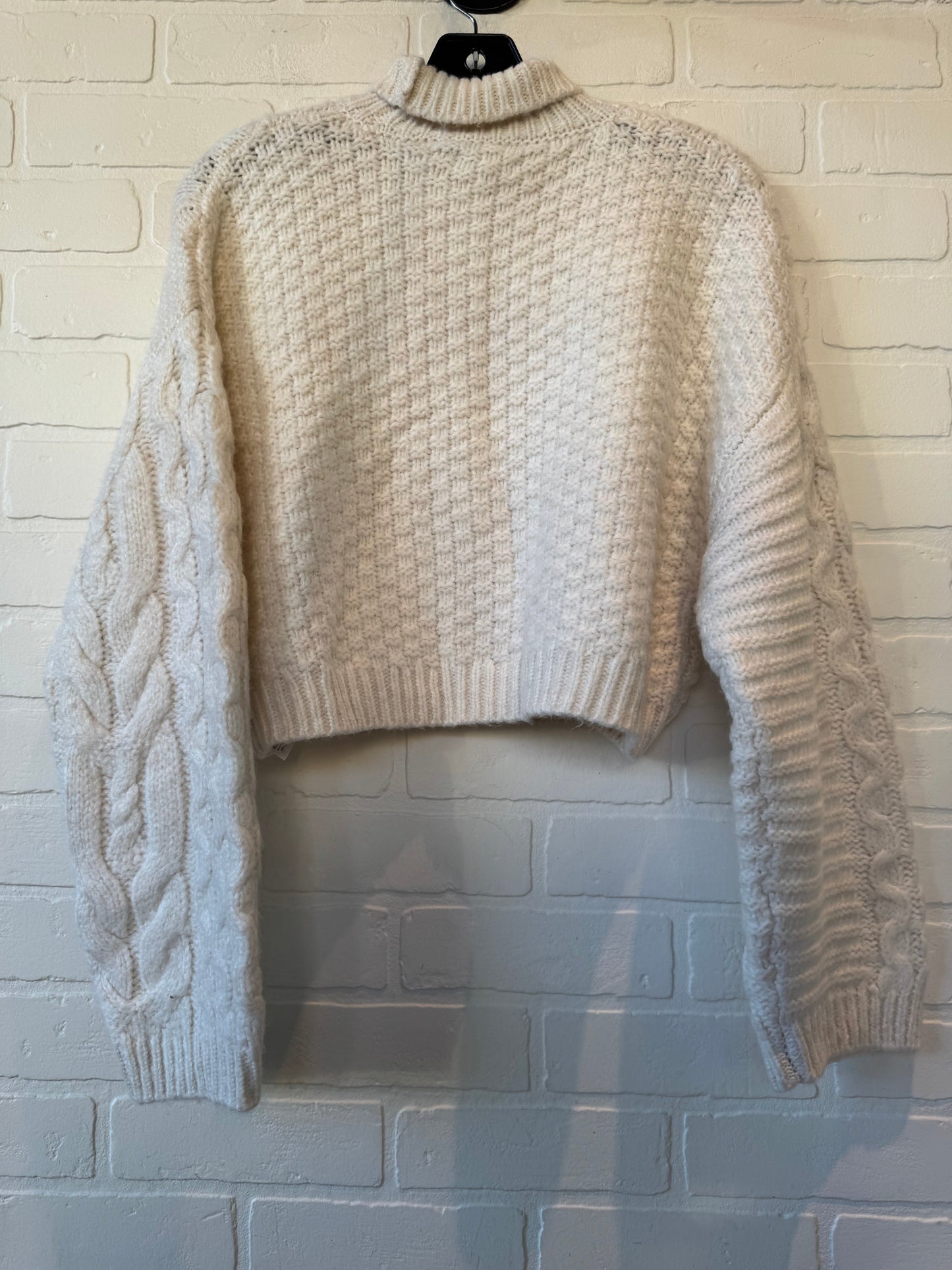 Sweater By Top Shop In Cream, Size: Xs