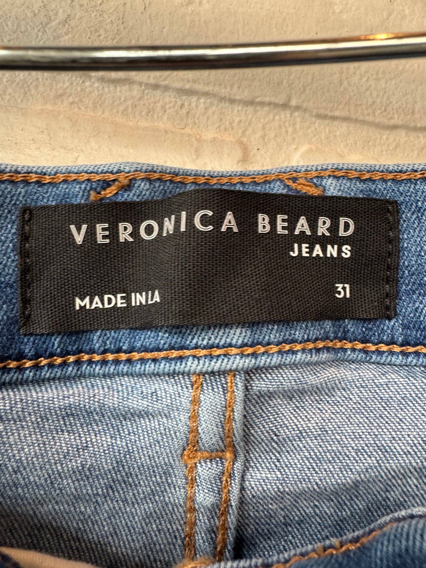 Jeans Boot Cut By Veronica Beard In Blue Denim, Size: 12