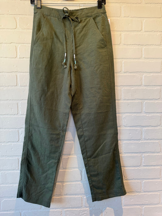 Pants Linen By J. Crew In Green, Size: 0