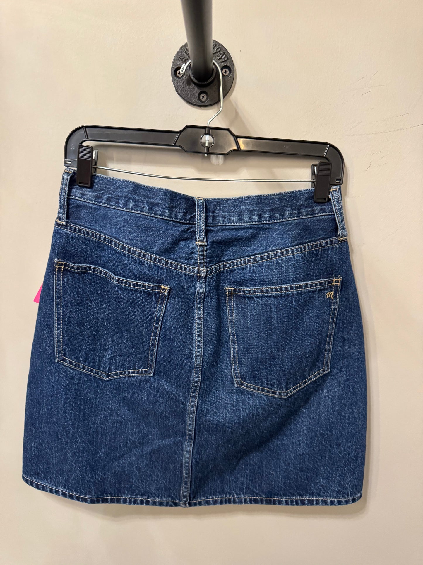 Skirt Mini & Short By Madewell In Blue Denim, Size: 4